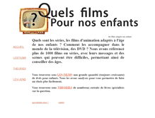 Tablet Screenshot of filmspourenfants.net